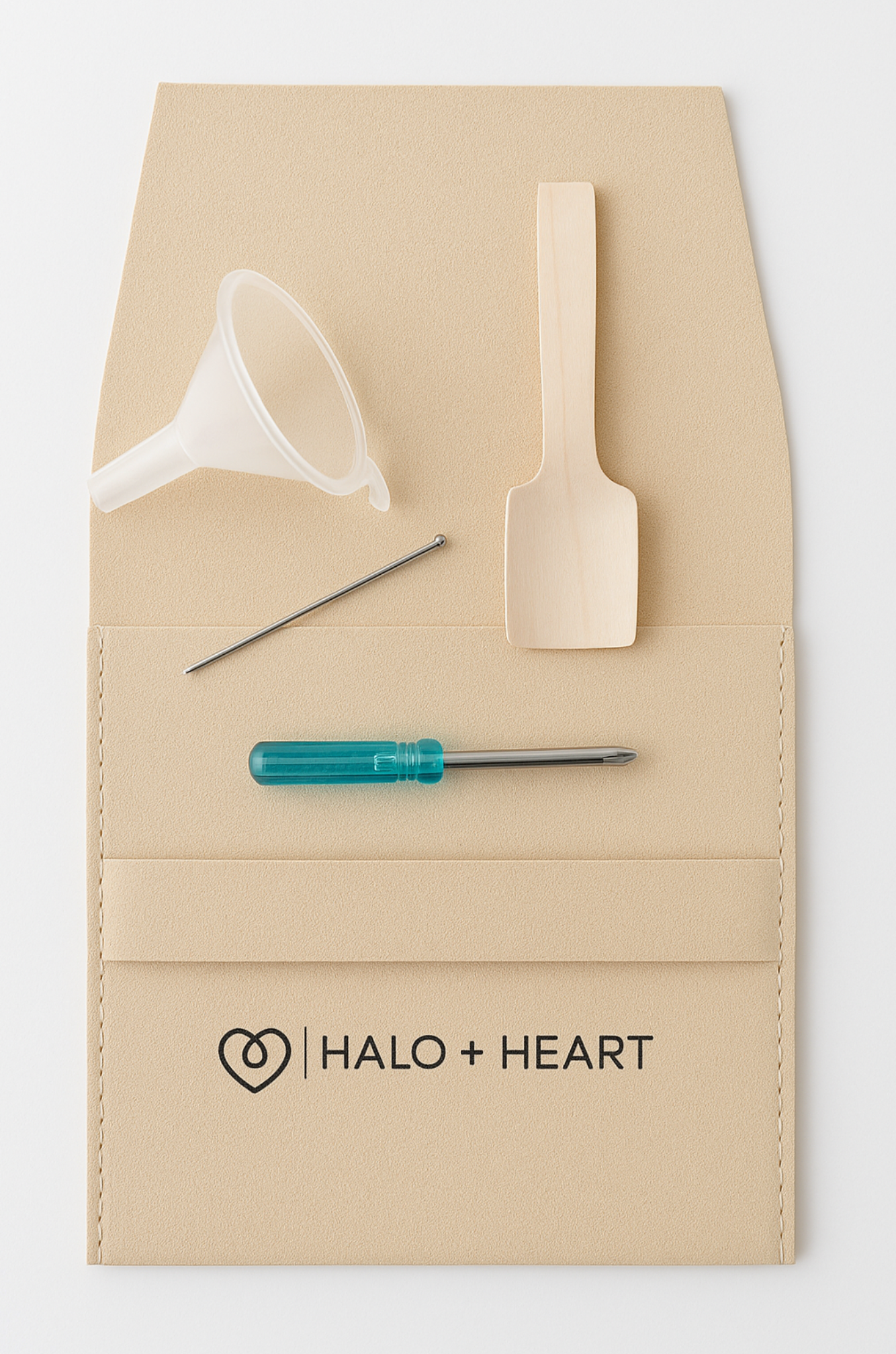 HALO STONE - Heart Opal